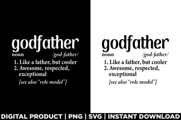 Fathers Day Godfather Definition Noun Graphics