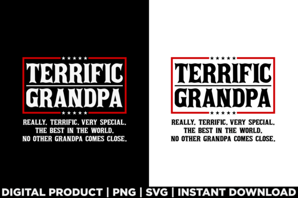 Fathers Day Terrific Grandpa Funny