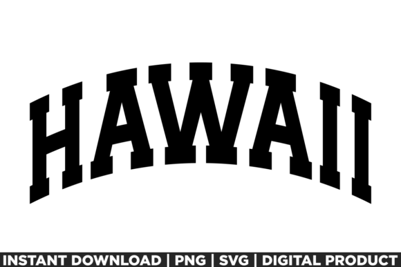 Hawaii USA City State Shirt SVG PNG Graphics