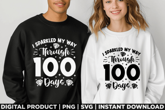 I Sparkled My Way 100 Days of School