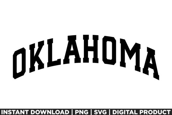 Oklahoma USA City State Shirt SVG PNG Graphics